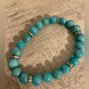 Genuine Crystal Bead Bracelet